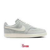 Giày Nike Court Vision Low Leather II7403-001 Silver Grey Off-White