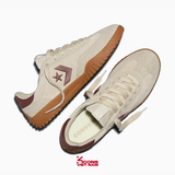 [NEW ARRIVAL 2026] Giày Converse Run Star Trainer Stitched Suede Green Beige A18830C