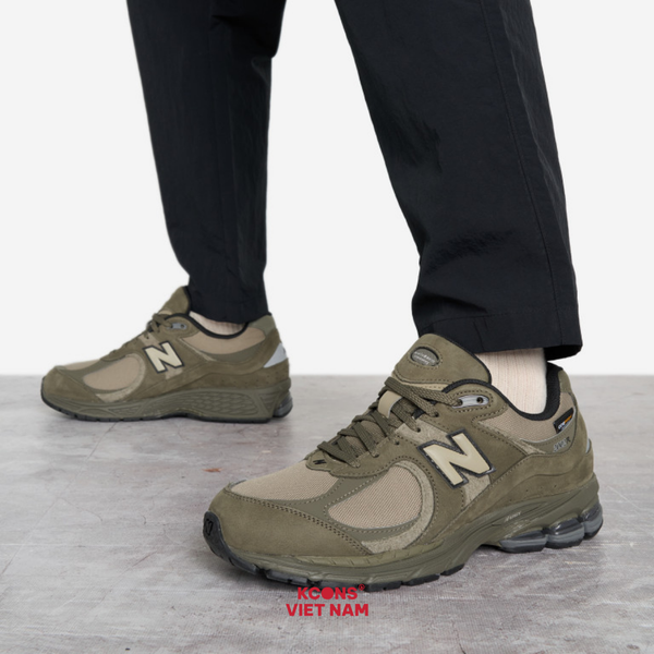 Deal Cuối – Chốt Nhanh! Giày NEW BALANCE 2002R CORDURA OLIVE M2002RPK Unisex Cordura Pack Chất Liệu Siêu Bền