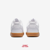 🔥Deal Cuối, Chốt Nhanh! Giày Nike Court Vision Low Leather CD5463-105 White/ Photon Dust/ Gum Light Brown