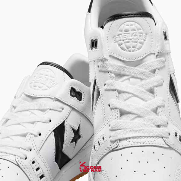 Deal Cuối – Chốt Nhanh! Giày Converse CONS AS-1 Pro Leather White Black A07318C Unisex Da Trượt Ván Hiệu Năng Cao
