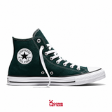 [NEW ARRIVAL 2026] Giày Converse Chuck Taylor All Star Canvas High Top Sneakers Steely Pine Unisex Đế Bằng A18096C Green