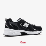 Giày New Balance 530 Black & Silver Metallic MR530CC ABZORB Cushioning