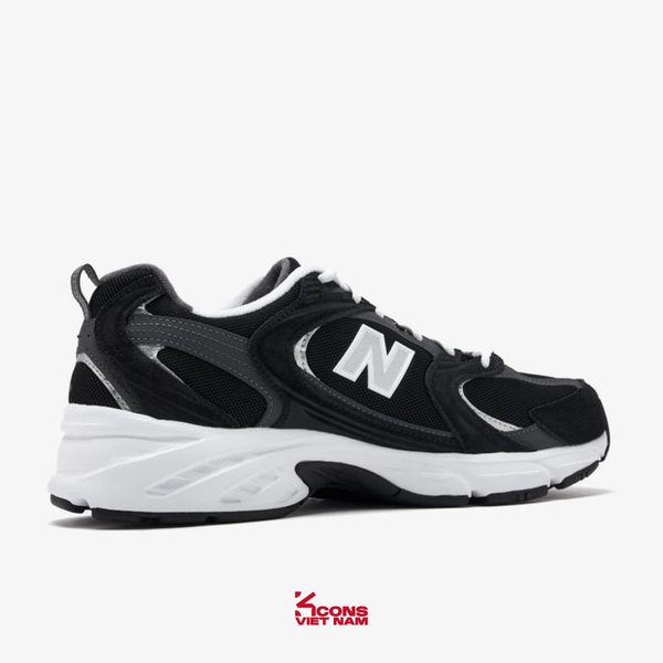 Giày New Balance 530 Black & Silver Metallic MR530CC ABZORB Cushioning