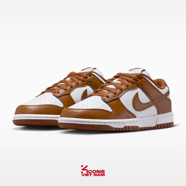 Deal Cuối - Chốt Nhanh! Giày Nike Dunk Low Sail White Light British Tan IM6572-101 Leather