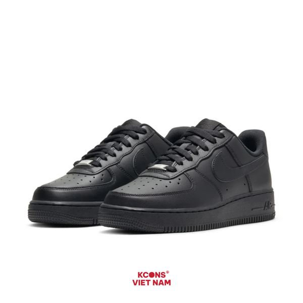 Giày Nike Air Force 1 '07 Leather Black CW2288-001/ DD8959-001 AF1