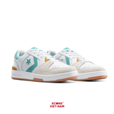 Deal Cuối, Chốt Nhanh! Giày Converse CL98 White Archive Sea Green - A15043C Leather Suede