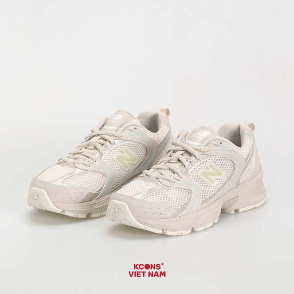 🔥Deal Cuối, Chốt Nhanh! Giày New Balance 530 Beige Moonbeam MR530AA1 Đệm ABZORB Thoải Mái