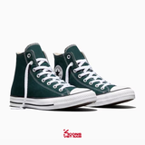 [NEW ARRIVAL 2026] Giày Converse Chuck Taylor All Star Canvas High Top Sneakers Steely Pine Unisex Đế Bằng A18096C Green