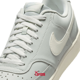 Giày Nike Court Vision Low Leather II7403-001 Silver Grey Off-White