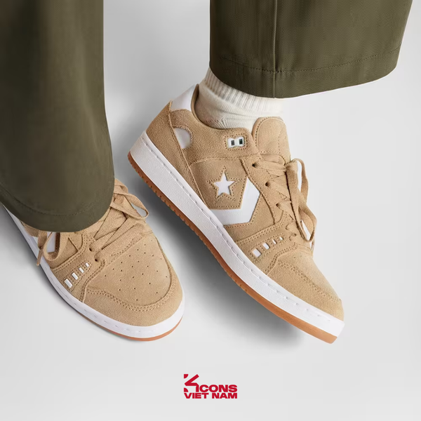 Deal Cuối – Chốt Nhanh! Giày Converse CONS AS-1 Pro Suede Nomad Khaki Gum - A10574C Unisex Suede