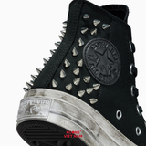 Deal Cuối – Chốt Nhanh! Giày Converse CHUCK 70 STUDDED HIGH TOP BLACK A07207C