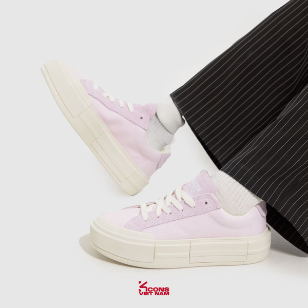 Đôi Cuối – Chốt Nhanh! Giày Converse Chuck Taylor All Star Cruise Lilac A09841C Sneaker Shoes Vải Canvas Đế Bằng