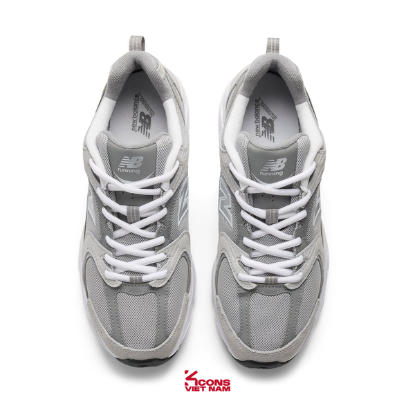 Giày New Balance 530 Grey MR530CK Sneaker Cổ Điển Phối Màu Trung Tính Đệm ABZORB