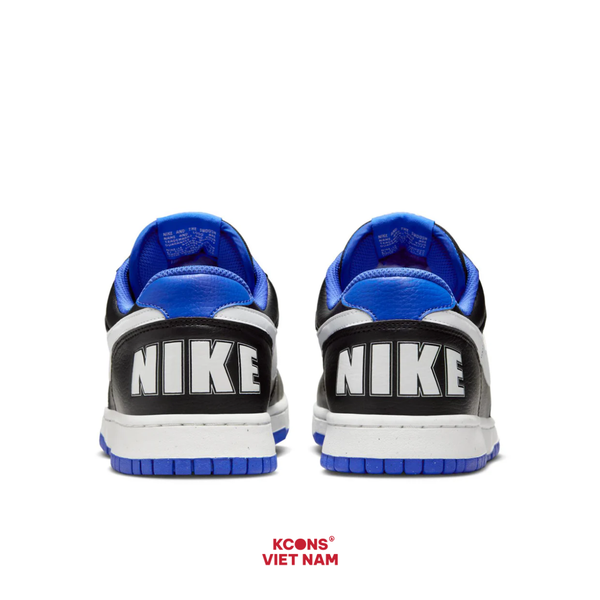 Giày Nike Big Low Leather Black/ Hyper Royal 355152-018