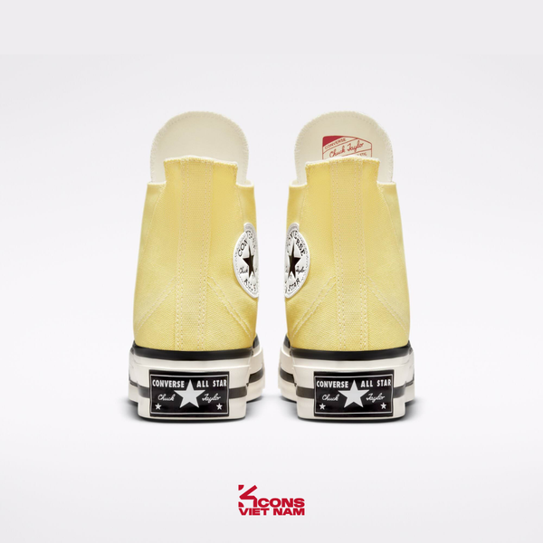 Giày Converse Chuck Taylor 1970 Plus High SOFT SUNSHINE A00740C Yellow Canvas