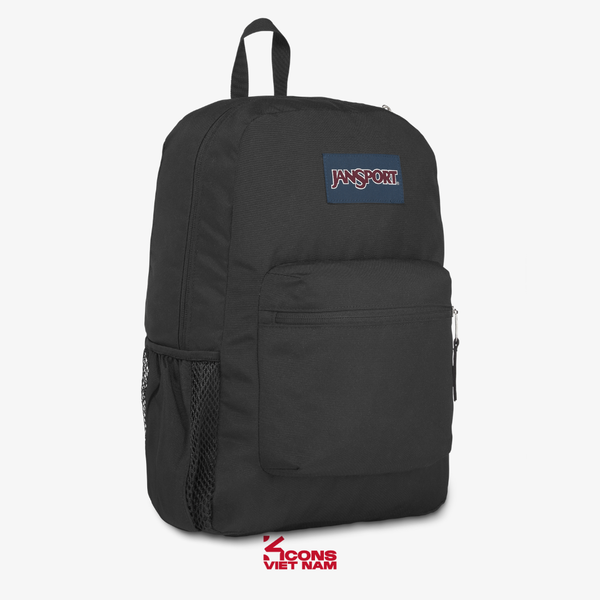 Balo JanSport Black Cross Town Chính Hãng Unisex Đi Học, Đi Làm – JS0A47L-W008
