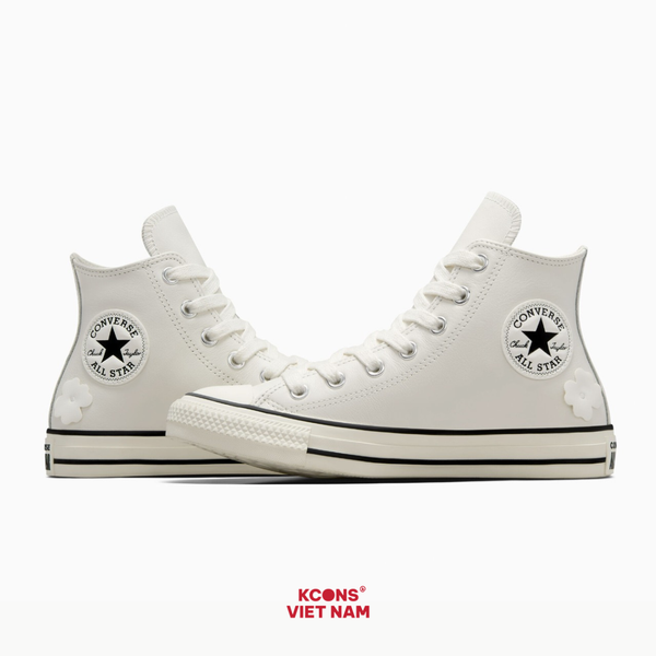 🔥Deal Cuối – Chốt Nhanh! Giày Converse Chuck Taylor 1970s Leather 3D Flowers A11985C Unisex Leather