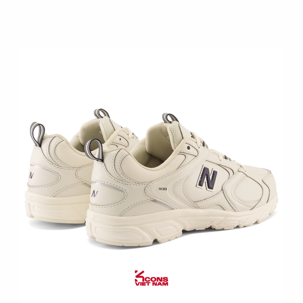 Deal Cuối – Chốt Nhanh! Giày New Balance 408 ML408Q Running Shoes Beige OFFWHITE Leather Unisex