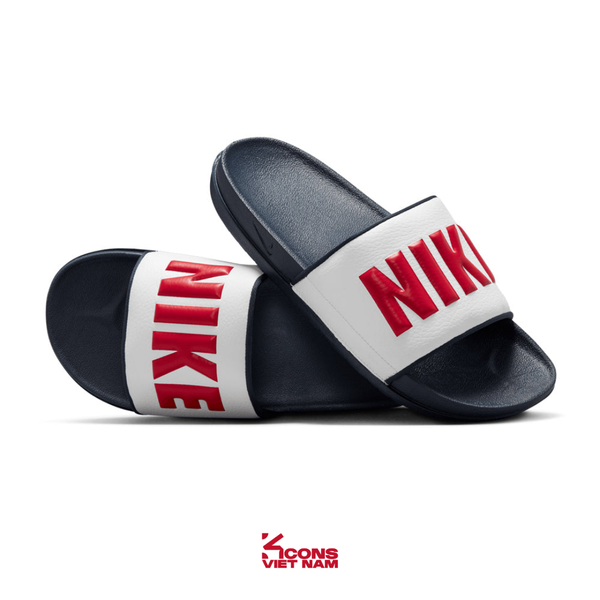 Dép Nike Offcourt Slide 'Black White Red' BQ4639-104
