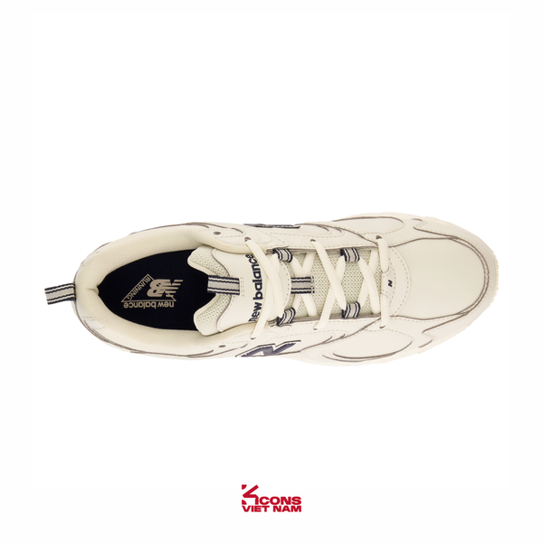 Deal Cuối – Chốt Nhanh! Giày New Balance 408 ML408Q Running Shoes Beige OFFWHITE Leather Unisex