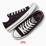 Deal Cuối – Chốt Nhanh! Giày Converse Chuck Taylor All Star Valentine's Day Black/ Red/ Egret A13651C ROSES