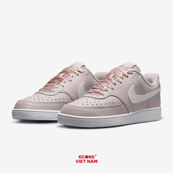 Giày Nike Court Vision Low Next Nature Leather HV5246-001 Giày Bóng Rổ Retro Thập Niên 80