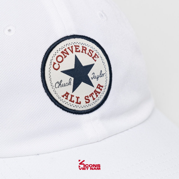 Nón Converse All Star Patch Baseball Hat White 10022134-A02