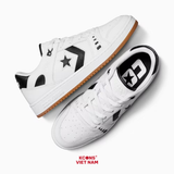 Deal Cuối – Chốt Nhanh! Giày Converse CONS AS-1 Pro Leather White Black A07318C Unisex Da Trượt Ván Hiệu Năng Cao