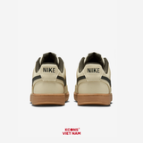 Giày Nike Court Vision Low Leather Khaki/Sequoia-Gum Med Brown HV4506-200