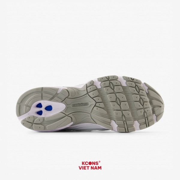 Giày New Balance 740 U740WM2 White Silver Metallic Sneaker Sport Giày Thể Thao Unisex ABZORB Cushioning Thoải Mái Tối Ưu