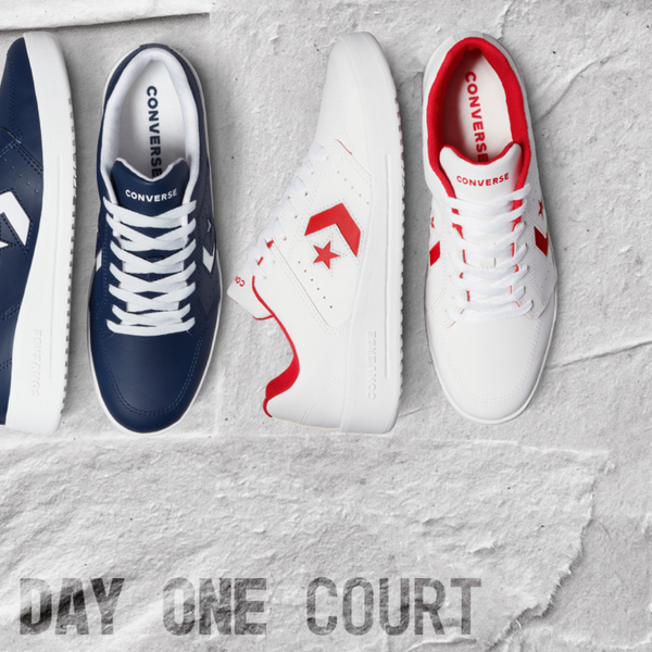 Giày Converse CONS DAY ONE COURT CLASSIC OX WHITE X RED A16616C Unisex Tennis Trượt Ván Hiệu Năng Cao