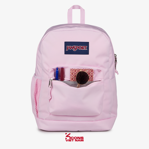 Balo JanSport Pink Ice Cross Town Plus Chính Hãng Unisex Đi Học, Đi Làm – JS0A7ZN-ZEX0