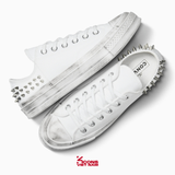Giày Unisex Converse Chuck 70 Studded A07208C White Low Top