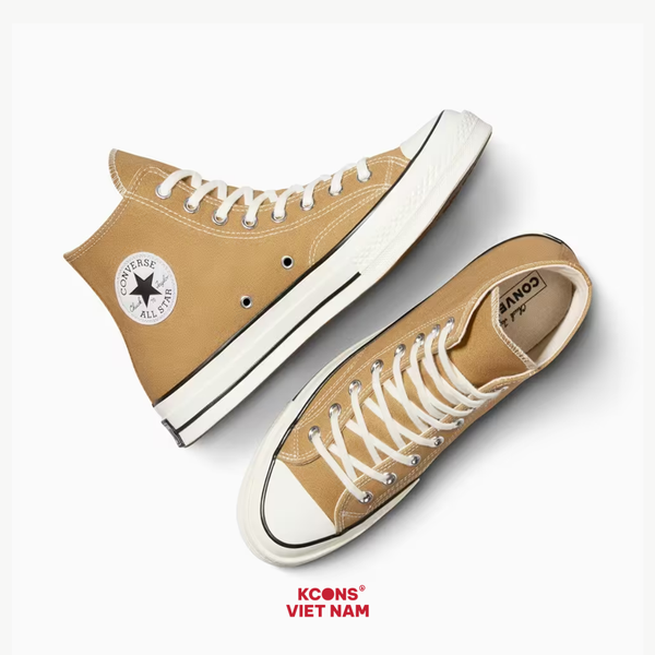 🔥Deal Cuối – Chốt Nhanh! Giày Converse Chuck 70 High Toadstool Tan A08616C High Top