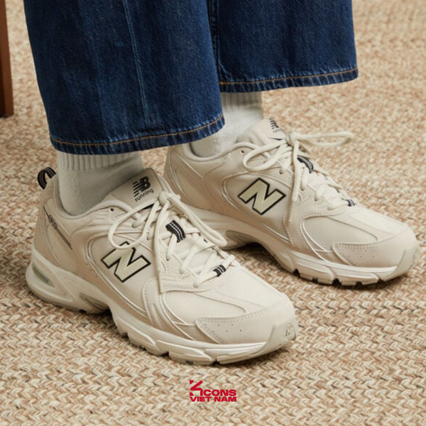 Giày New Balance 530 v2 Retro 'Khaki' MR530SH Sneaker Sport Giày Thể Thao Unisex ABZORB Cushioning Thoải Mái Tối Ưu