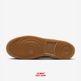 Giày Nike Court Vision Low Leather Khaki/Sequoia-Gum Med Brown HV4506-200