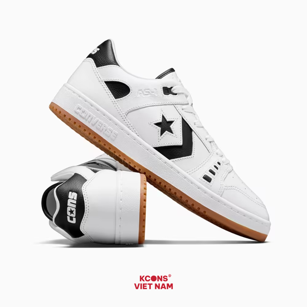 Deal Cuối – Chốt Nhanh! Giày Converse CONS AS-1 Pro Leather White Black A07318C Unisex Da Trượt Ván Hiệu Năng Cao