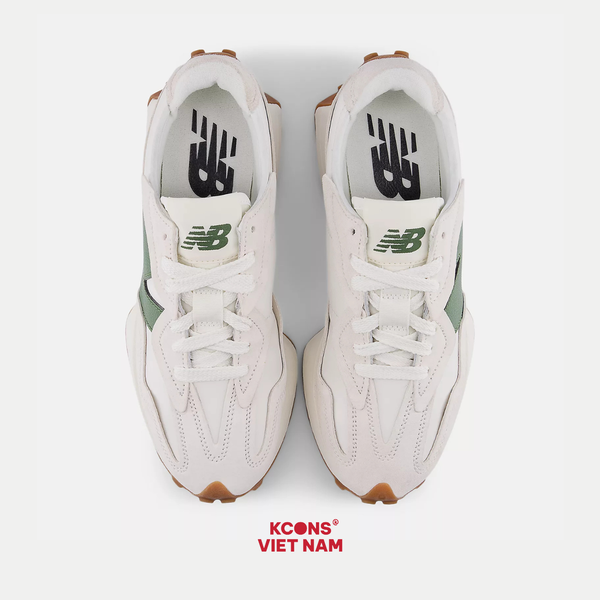 🔥Deal Cuối – Chốt Nhanh! Giày New Balance 327 Unisex U327WKN Linen Beige Green Retro
