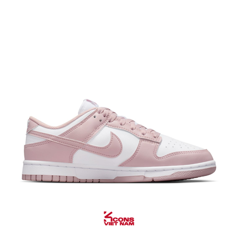 Giày Nike Dunk Low Leather White Particle Rose IM6572-103 Sneaker Thể Thao Thời Trang Retro