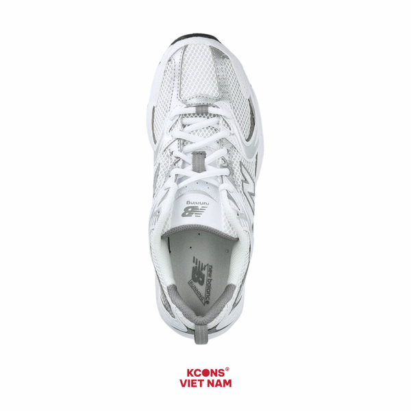 Giày New Balance 530 White Silver MR530AD Công Nghệ Đệm ABZORB
