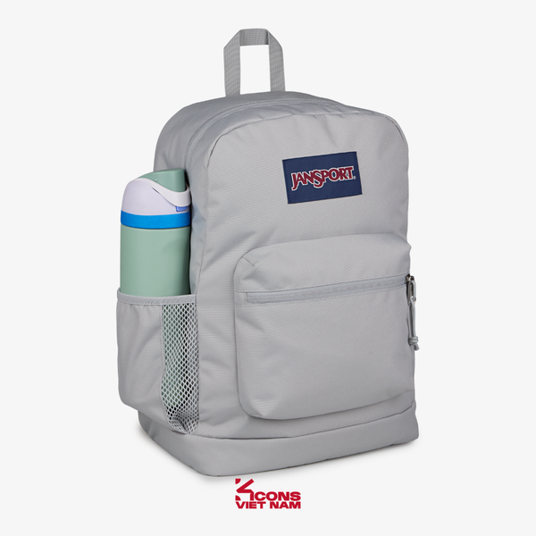 Balo JanSport Grounded Grey Cross Town Plus Chính Hãng Unisex Đi Học, Đi Làm – JS0A7ZN-ZDH7