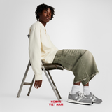 Deal Cuối – Chốt Nhanh! Giày Converse Omega Trainer Shark Skin A13470C Suede Canvas