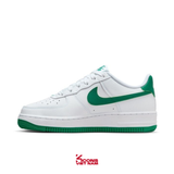 Deal Cuối, Chốt Nhanh! Giày Nike Air Force 1 Low Malachite FV5948-103 Classic Never Goes Out of Style AF1 White Leather Green Older Kids
