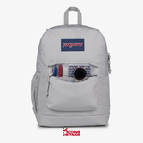 Balo JanSport Grounded Grey Cross Town Plus Chính Hãng Unisex Đi Học, Đi Làm – JS0A7ZN-ZDH7