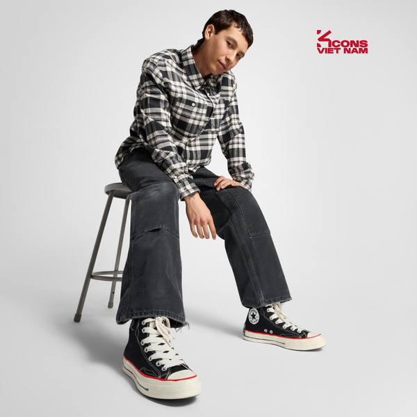 Giày Converse Chuck Taylor 1970s Sketch Black High Top A09139C