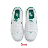 Deal Cuối, Chốt Nhanh! Giày Nike Air Force 1 Low Malachite FV5948-103 Classic Never Goes Out of Style AF1 White Leather Green Older Kids