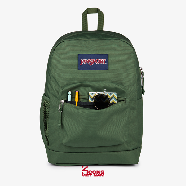 Balo JanSport Cargo Green Cross Town Plus Chính Hãng Unisex Đi Học, Đi Làm – JS0A7ZN-ZKM1