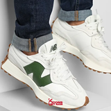 Deal Cuối – Chốt Nhanh! Giày New Balance 327 Unisex U327WKN Linen Beige Green Retro