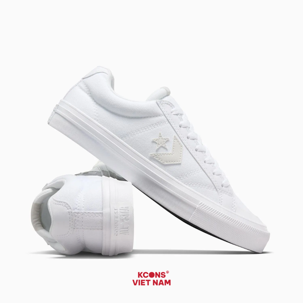 Deal Cuối – Chốt Nhanh!  Giày Converse Sport Classic Casual Sneakers White A10546C Low Top